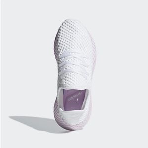 Adidas Deerupt white and pink